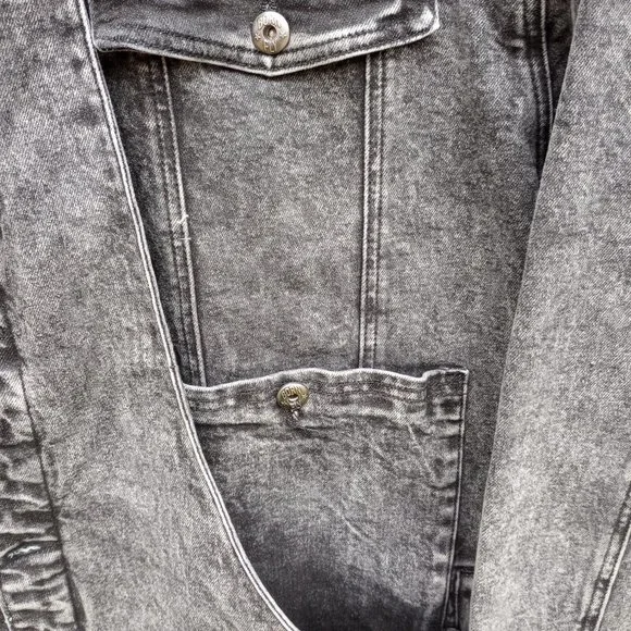 BORN FLY Embroidered Denim Jacket - Picture 12 of 16